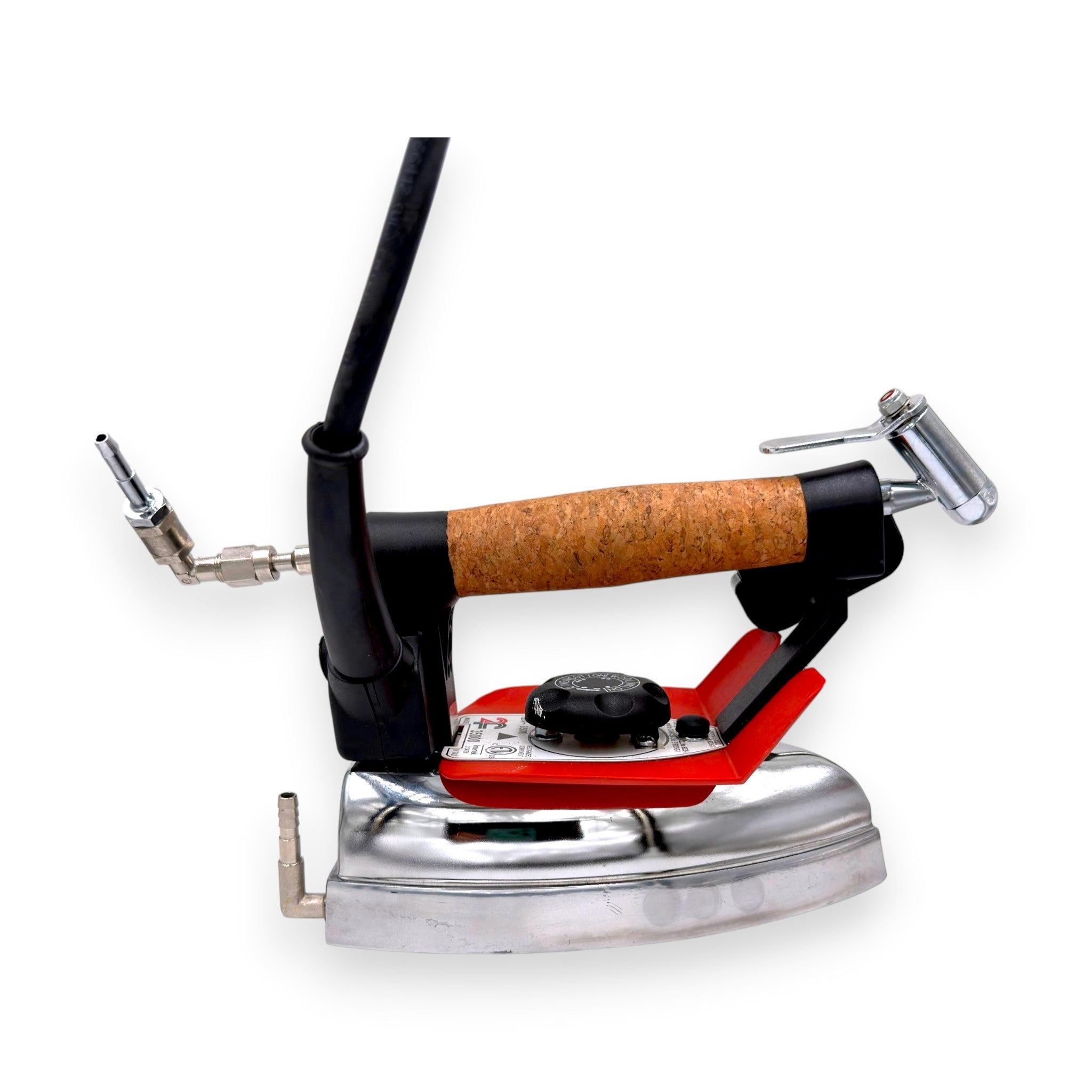 Steam iron with built in water spray gun