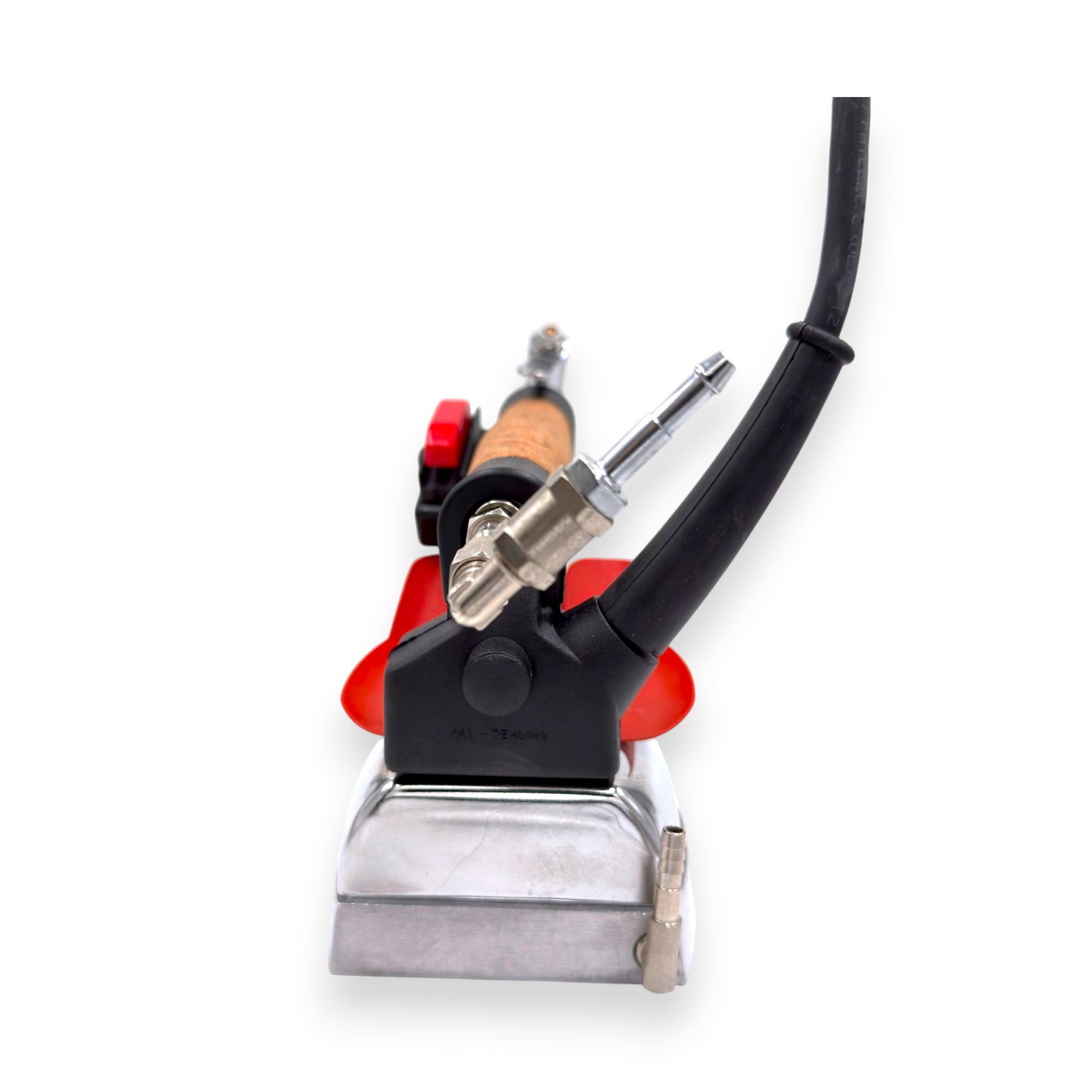Clothes iron with water prayer rear view