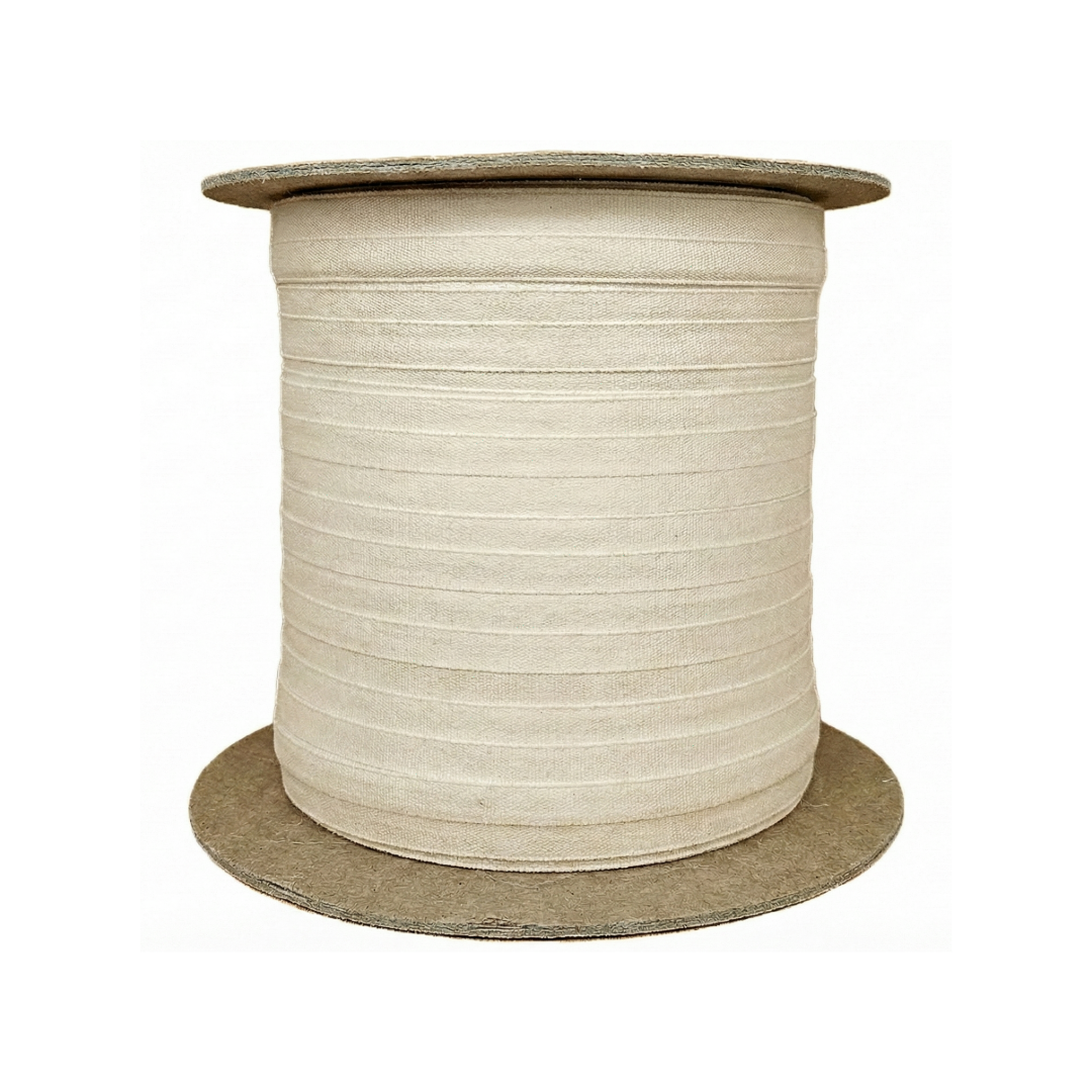 Nomex guide tape spool for flatwork ironer