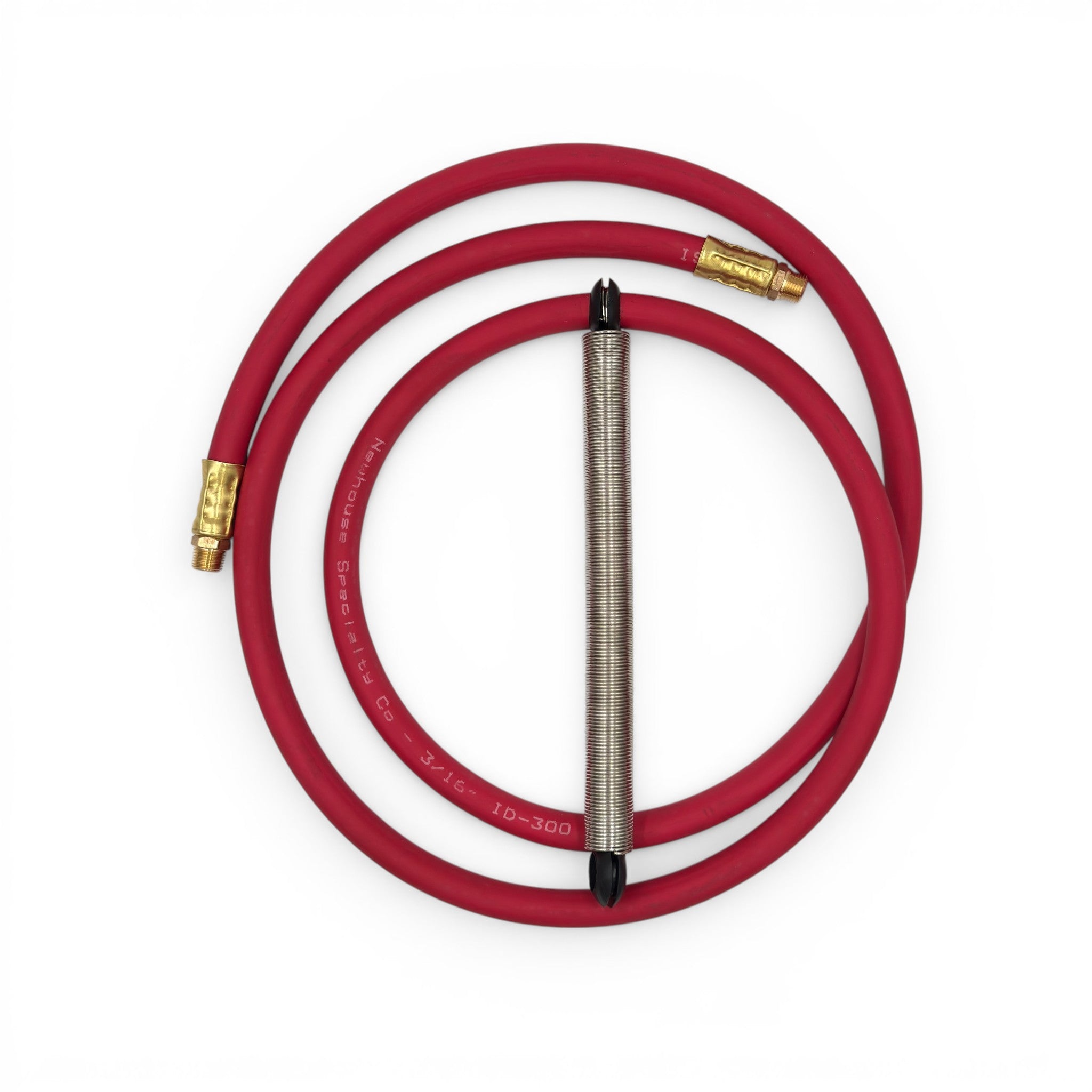 Little Giant water spray gun replacement hose 5 ft with flex extension spring and 1/8 inch male fittings