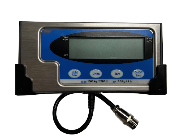 S1000 floor scale display