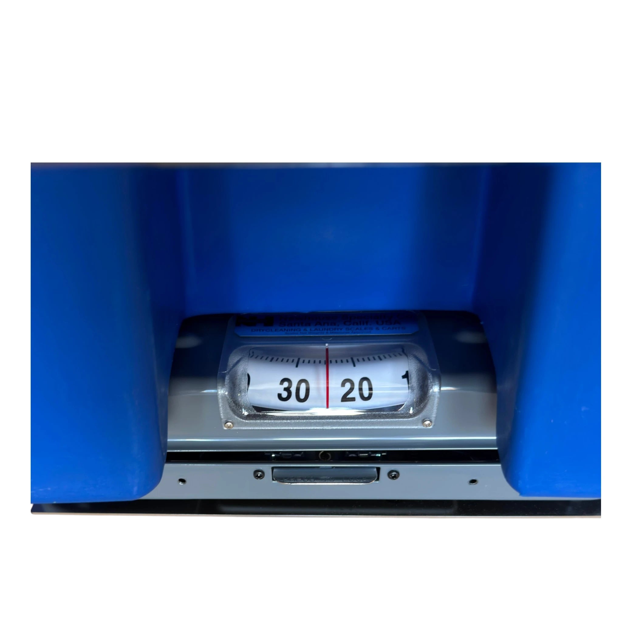 S53H replacement scale head closeup showing 30 lb 20 lb dial face with memory lock mechanism for S53 and S54 laundry scales