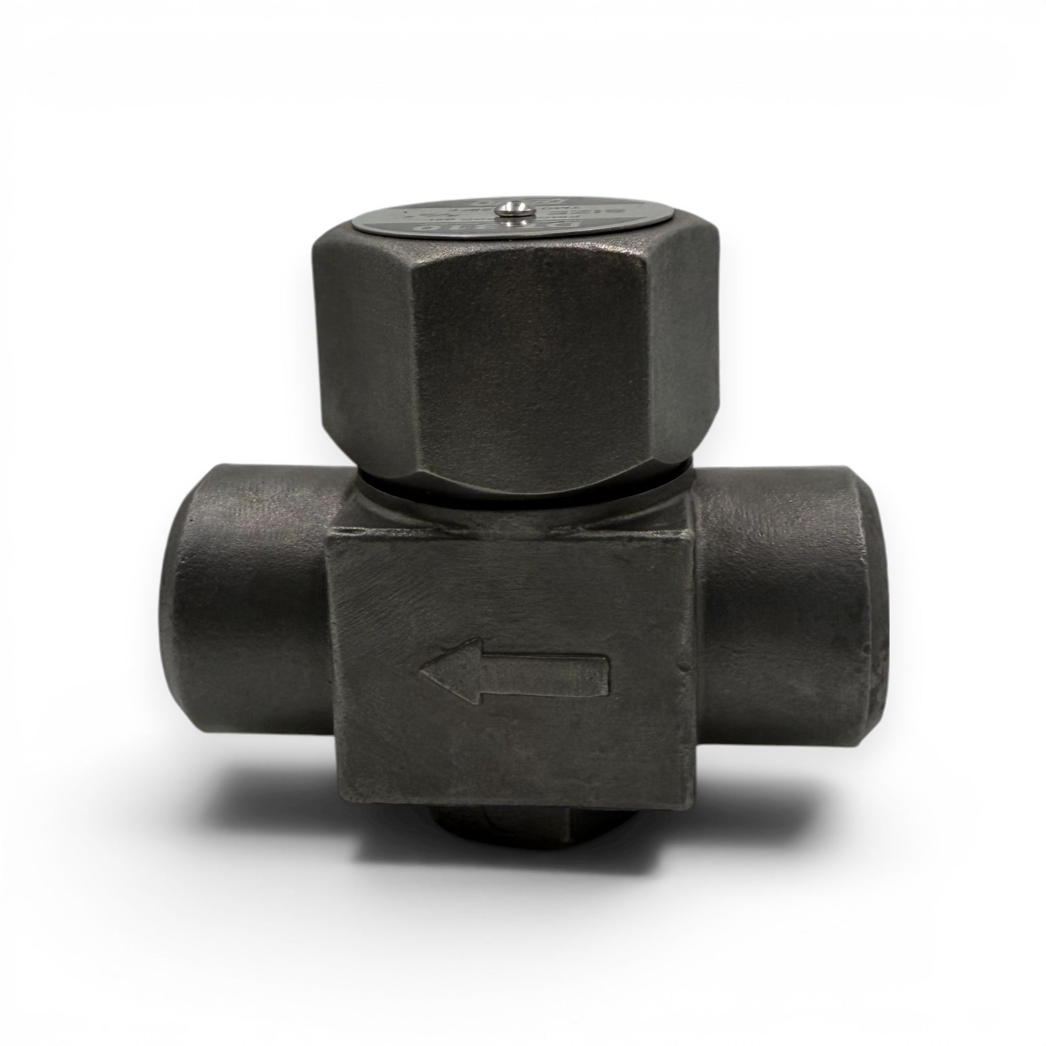 Thermodynamic 1/2 inch steam trap all stainless steel for dry cleaning and laundry pressing equipment