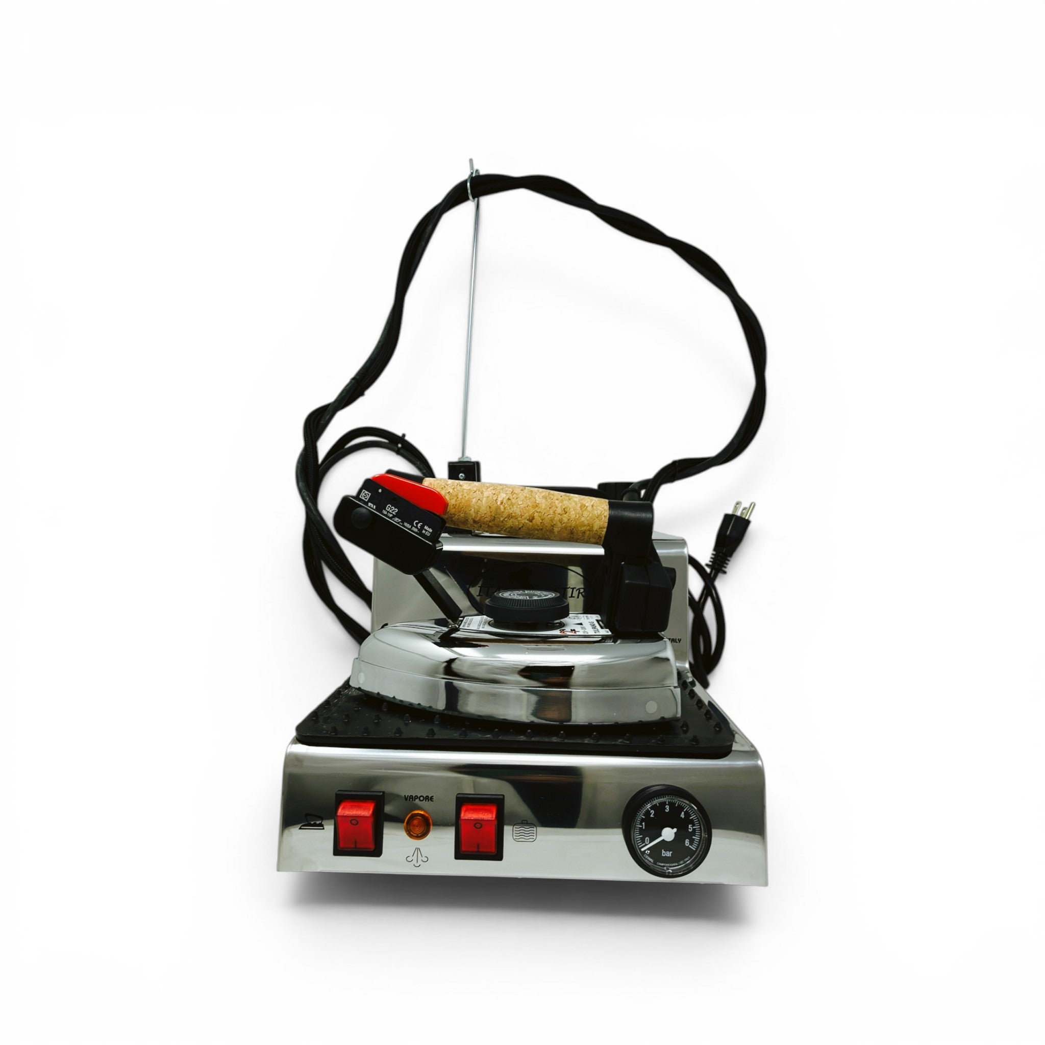 Steam ironing system