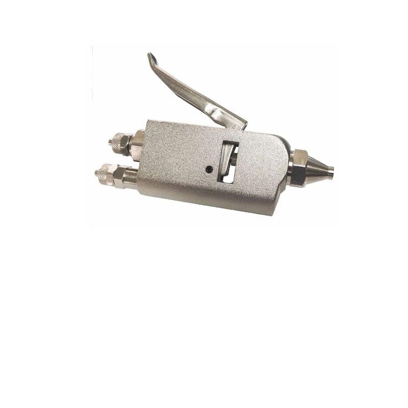 Chemical injection gun for cold spotting – heavy-duty all-metal two-stage trigger air and chemical delivery