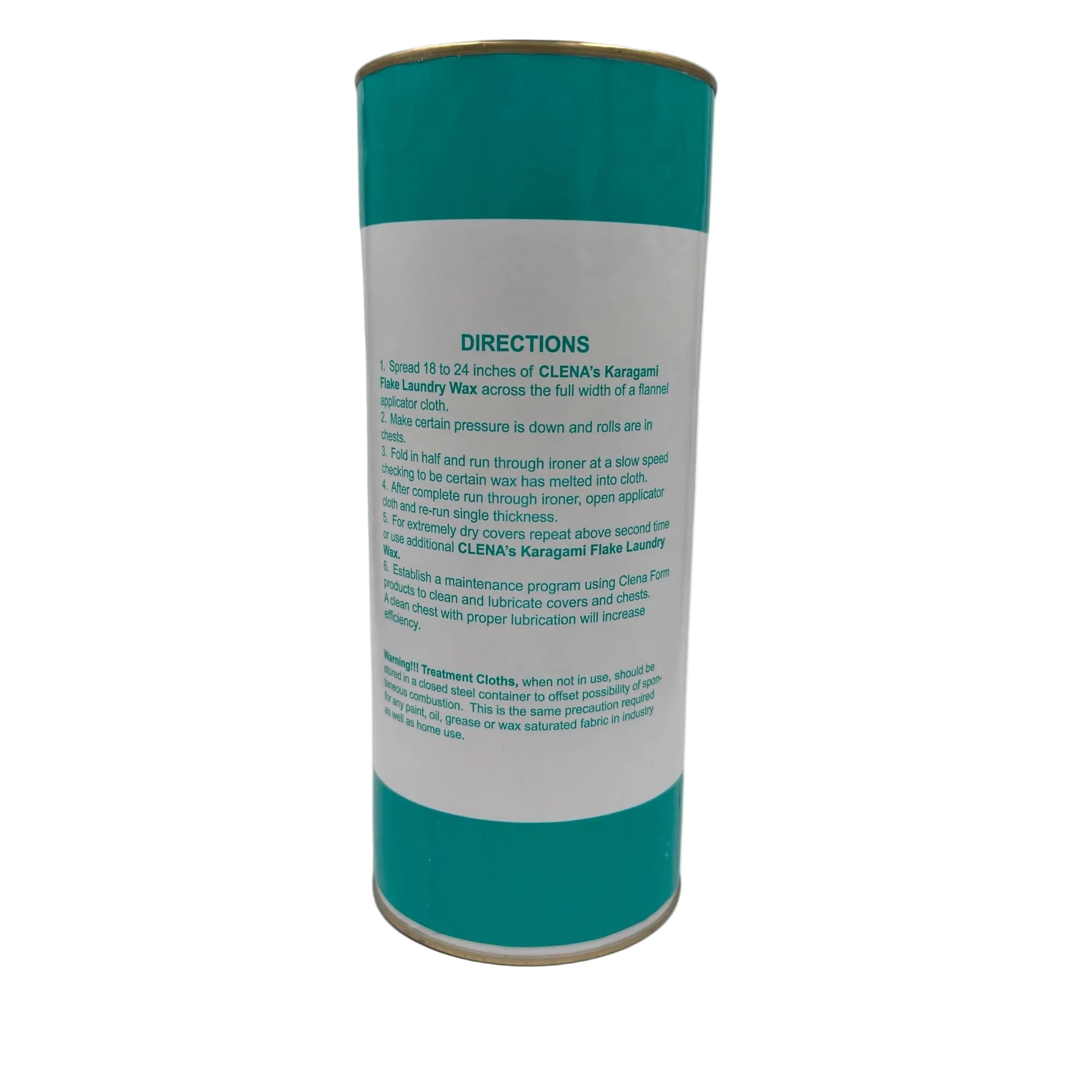 Flake laundry wax from Clenacorp
