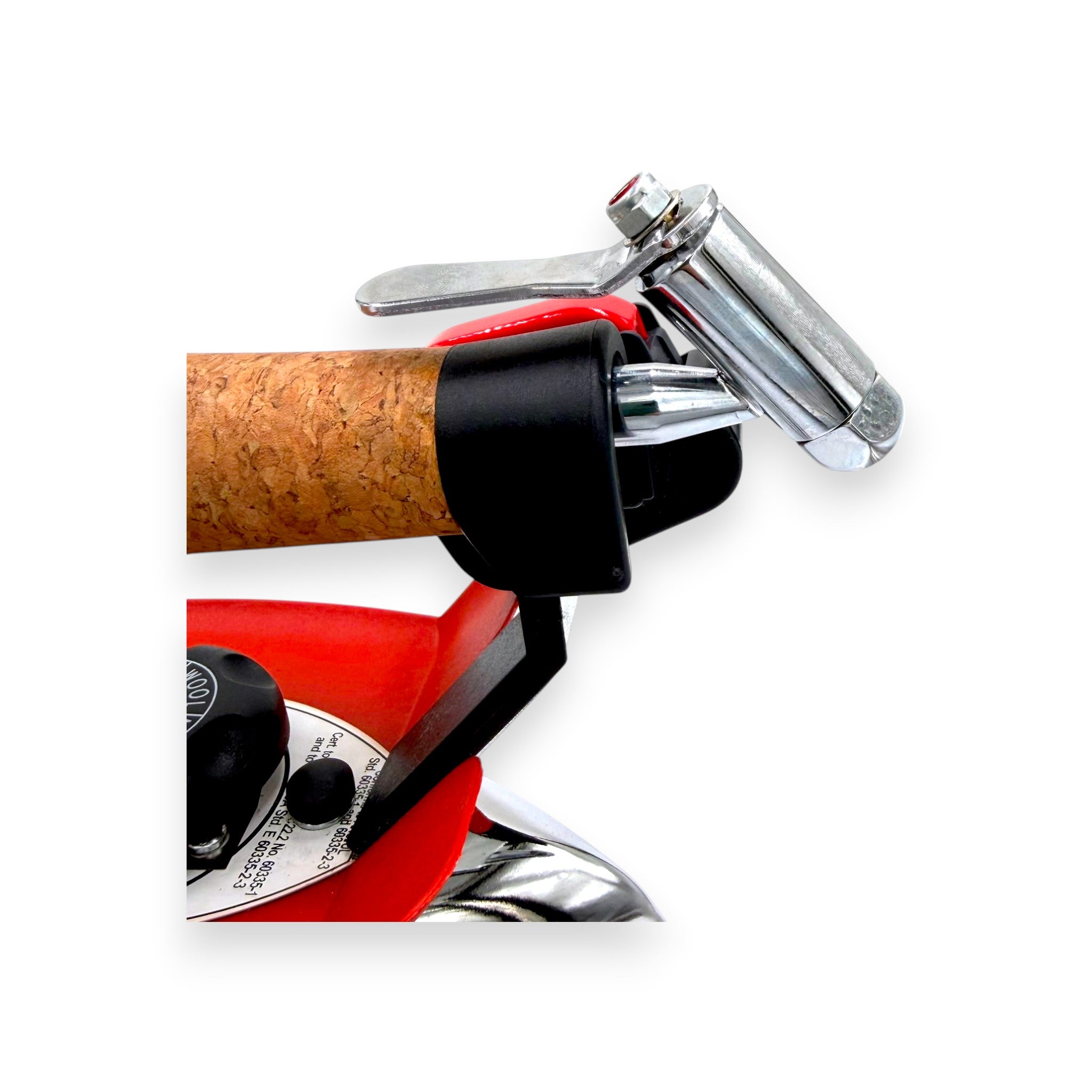 Steam iron water sprayer detail photo