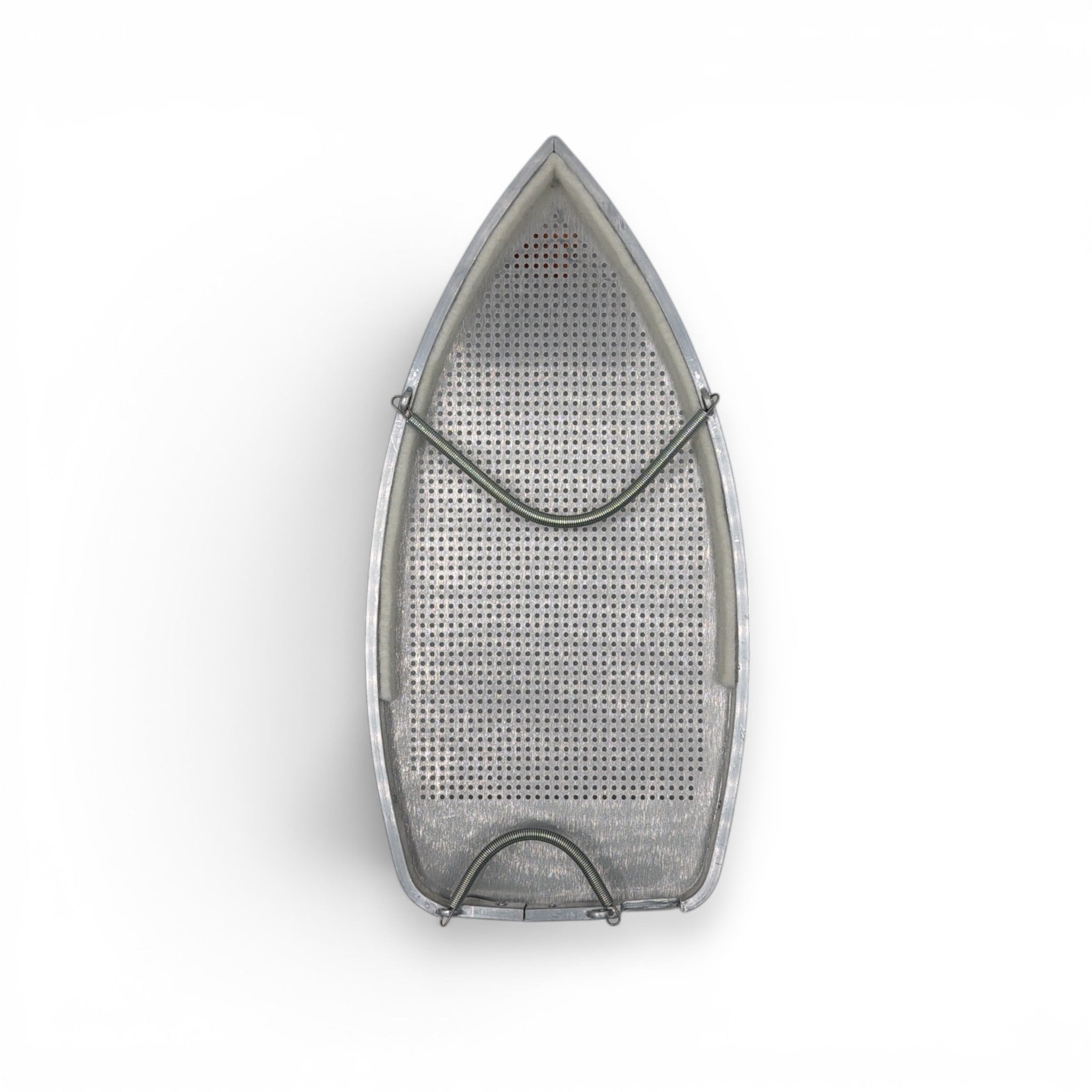 Iron shoe IS23 for Veit HD2003 steam iron side view showing strong aluminum frame construction and heat resistant felt backing