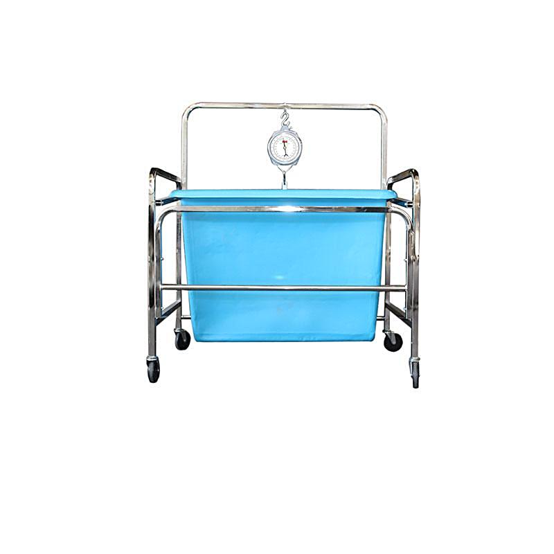 Industrial laundry Scale Cart